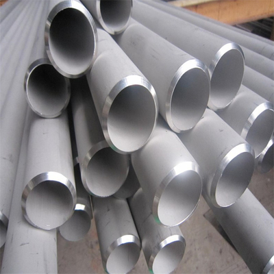 SUS 201 316L Round SS 304 Welded Pipe 5.8m 6m 200ft 0.6mm-3.0mm