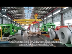 TISCO AISI SUS 430 মিরর স্টেইনলেস স্টীল ফ্ল্যাট ঘূর্ণিত কয়েল